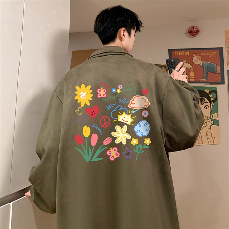 麂皮绒夹克男大码立领褂子外套JK85319-P68加绒款-P78,男装夹克,电商A040