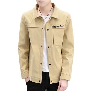 机能外套男韩版潮流工装夹克男青年春秋休闲翻领上衣服DS011图片