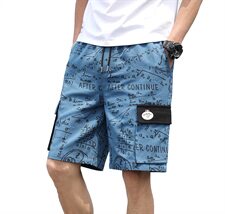 20夏季新款日系大码迷彩工装宽松潮流五分裤休闲短裤DK303-P45，男装休闲裤，电商A009A（原A058A）