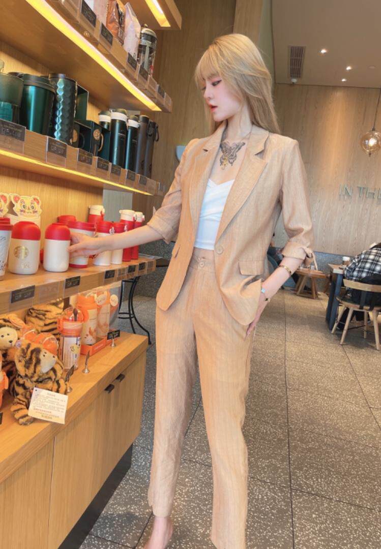 夏季新款套装，女装职业装，时尚名门