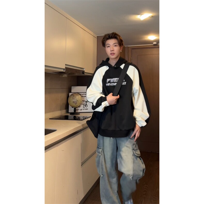 新款现货WY5522-P46特控78加绒55特控88无差价高品质连帽卫衣,男装卫衣,电商D232