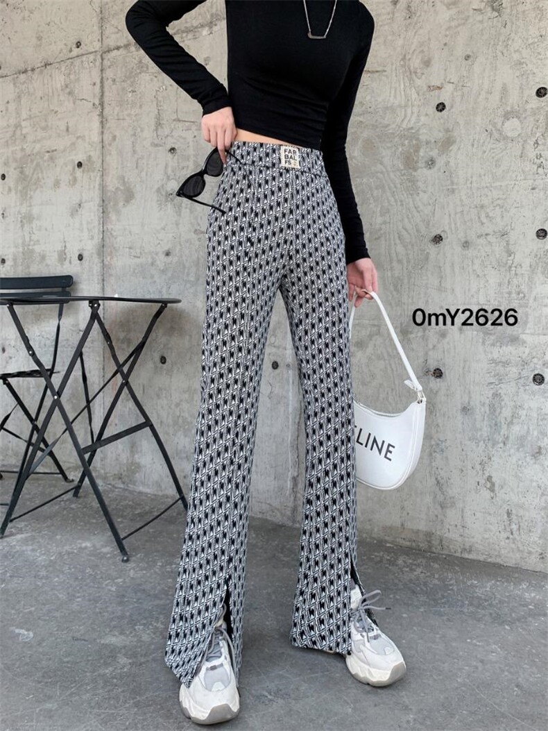 冬装W字母喇叭裤，其它，欧美吔