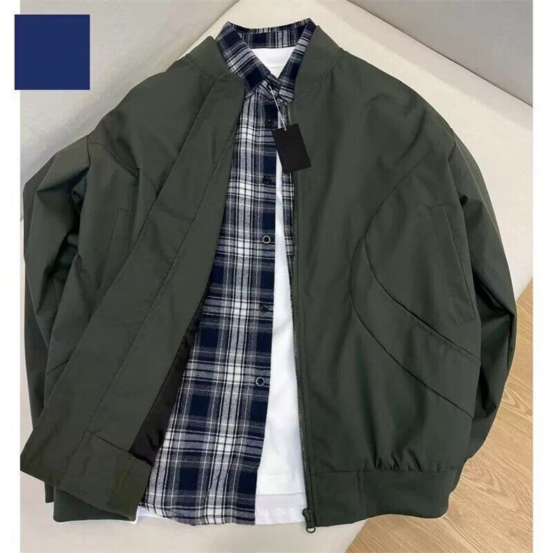 美式ma1飞行员夹克男秋季哈灵顿短款外套复古潮牌cleanfit棒球服,男装夹克,星座506A