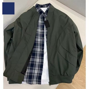 美式ma1飞行员夹克男秋季哈灵顿短款外套复古潮牌cleanfit棒球服图片