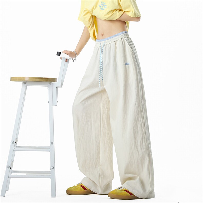 宽松直筒透气裤拼接款凉爽防晒冰丝裤08XZ211-1-K2539-P55控78，男装防晒衣，星座211-1