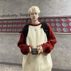 美式圆领毛衣男慵懒风休闲针织衫M6522P48，男装针织衫/毛衣，星座1116-2
