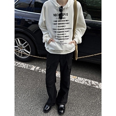 B221美式ins高街暗黑多口袋直筒工装休闲裤LK24153-P65控88，男装休闲裤，电商B221