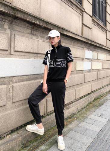 现货:夏季休闲彩色卫衣，女装卫衣/绒衫，卡多多