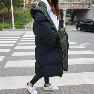 匹诺曹同款中长款情侣棉服加厚冬装韩面包服棉袄大码棉衣外套图片