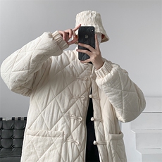 8XL-M特大码风男棉衣加厚唐装男中式棉服立领棉服MY1701P120，男装棉衣，电商D206-1