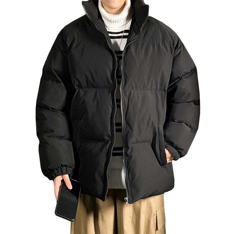 港风2025秋冬新款棉衣男帅气立领韩版潮流A177-M288-P5588,男装棉衣,电商A177