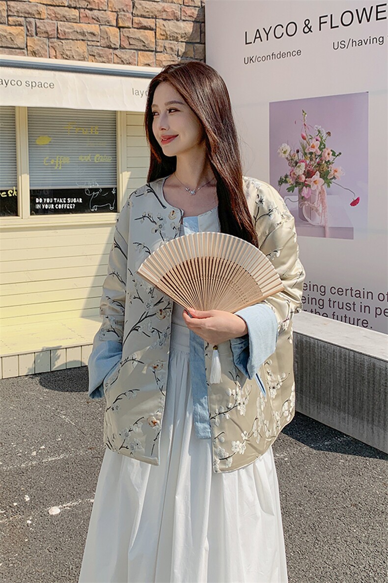 新款设计感轻奢两面穿风牛仔外套2C2851013P165K248,女装短外套,2C285