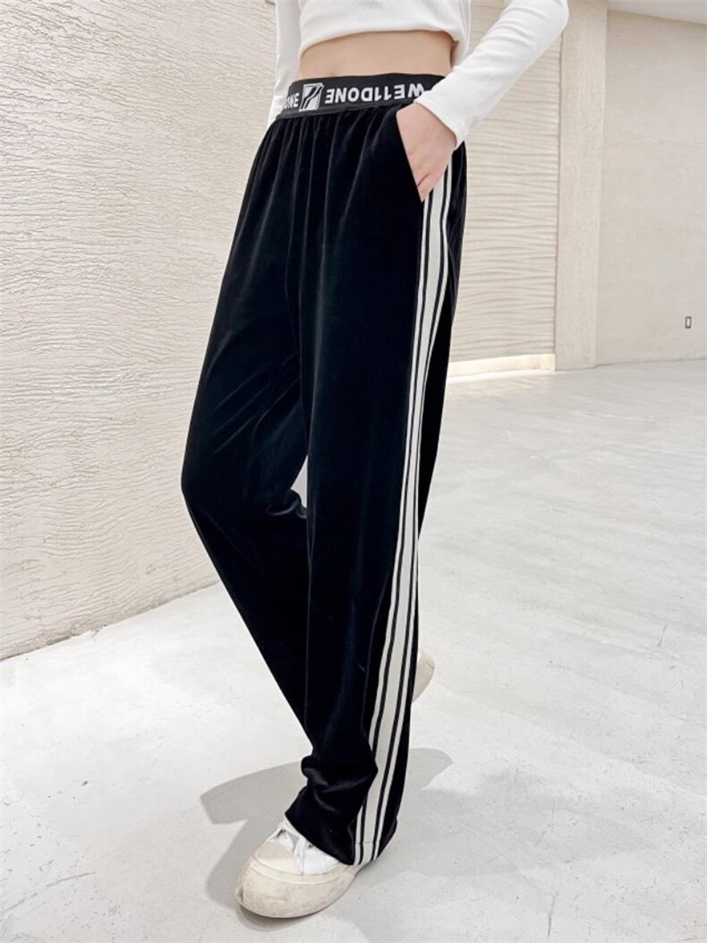 丝绒直筒裤，其它，天使公主