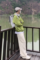 B221美式ins街头hiphop宽松工装休闲裤子LK23122-P65控88，男装休闲裤，电商B221