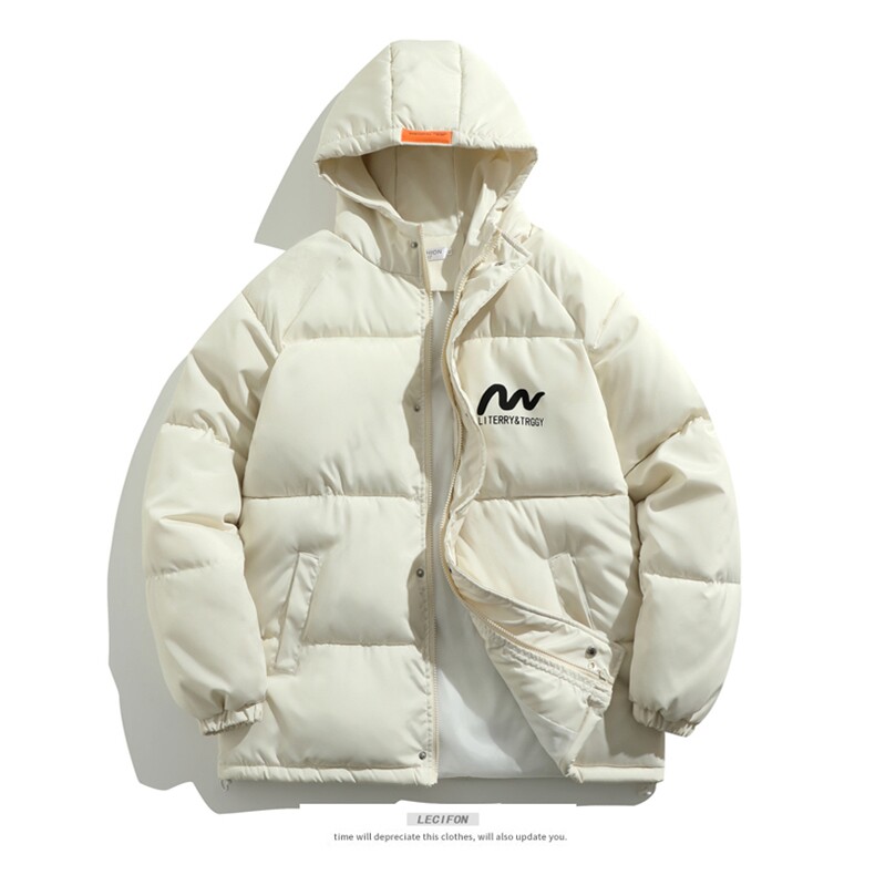 新款棉衣男女棉服连帽冬装棉袄面包服加厚外套3356-P65控98,男装棉衣,星座207
