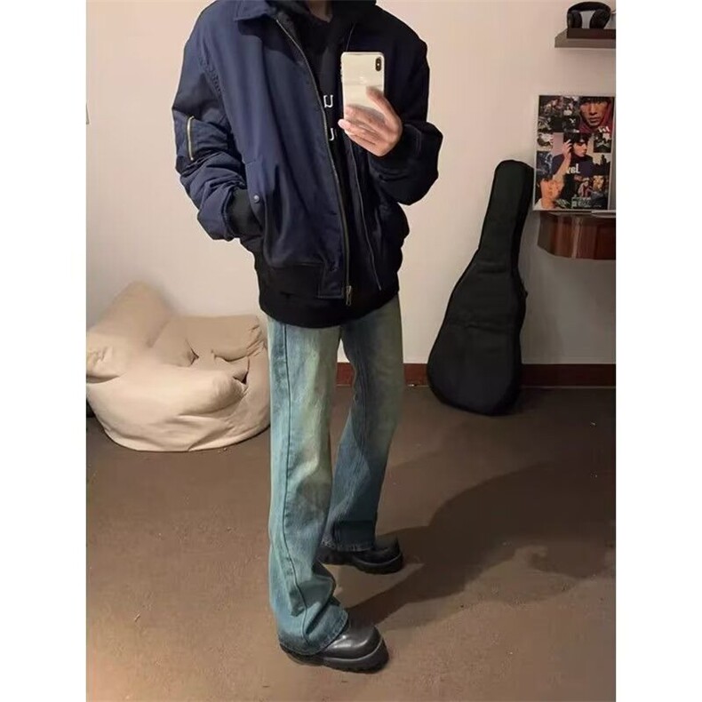 美式vibe外套男情侣装棒球服春秋装高街F016-P50,女装短外套,星座1109-4