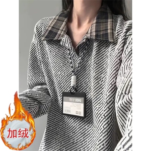 2025秋冬新款开衫毛衣美式复古休闲慵懒风V领针织衫男纯色外套图片