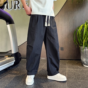 K20518-P68  新款男士休闲裤夏季网眼直筒宽松弯刀裤百搭速干裤图片