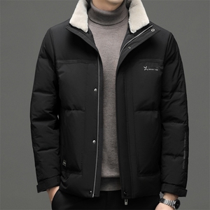 DF22607钱塘2020-2冬季厚款商务休闲立领中年男士羽绒服P260图片