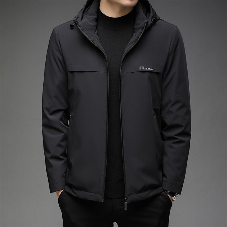 羽绒服冬男休闲脱卸帽中年男2023冬装外套爸爸装GSNAY-K01-P225,男装羽绒服,电商B212（原钱塘6029）