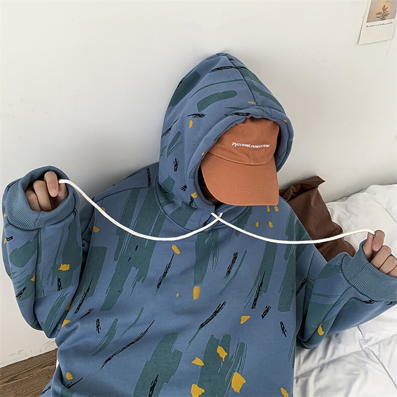 W33常年供货圆领大码字母印花卫衣外套春秋学生青少年外衣潮简约,男装卫衣,星座115A(原星座507）