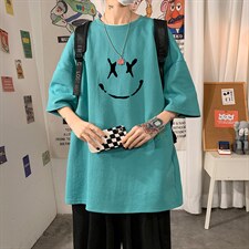 DX17190-P20纯短袖t恤男大码半袖打底衫宽松体恤衫港风，男装T恤，电商A040