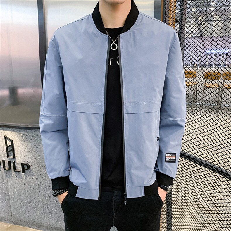 日系外套男2021新款潮流帅气修身棒球服秋季男装夹克秋装2057-P40,男装夹克,星座217-4