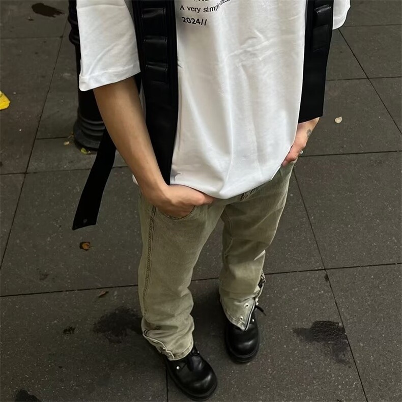 2024美式牛仔裤男款春季长裤潮N786P58,男装牛仔裤,星座1116-2