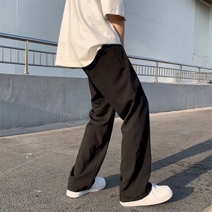 男春季休闲时尚潮流系绳西裤D011P35图片