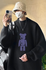 控68半高领毛衣男士大码针织衫男毛线衣男M18242-P45加绒款-P65，男装针织衫/毛衣，电商A040