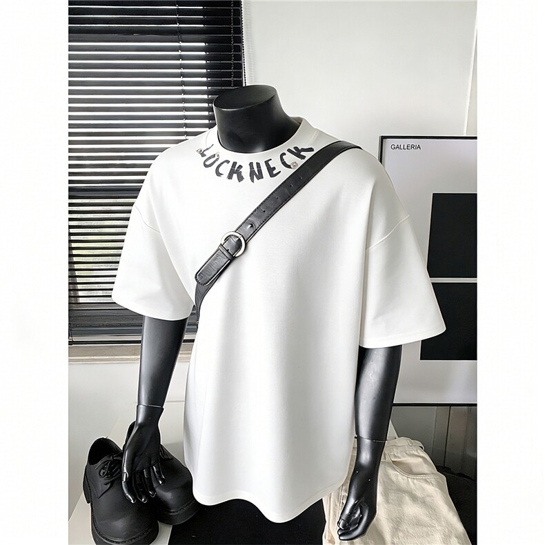 纯棉T恤设计感短袖原创小众运动T恤美式日系T1016-1T335P32K59，女装T恤，星座1016-1（原电商B408-1）