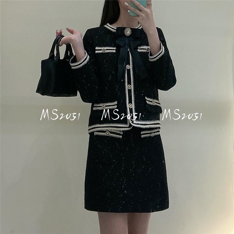 小香风套装，女装职业装，米社