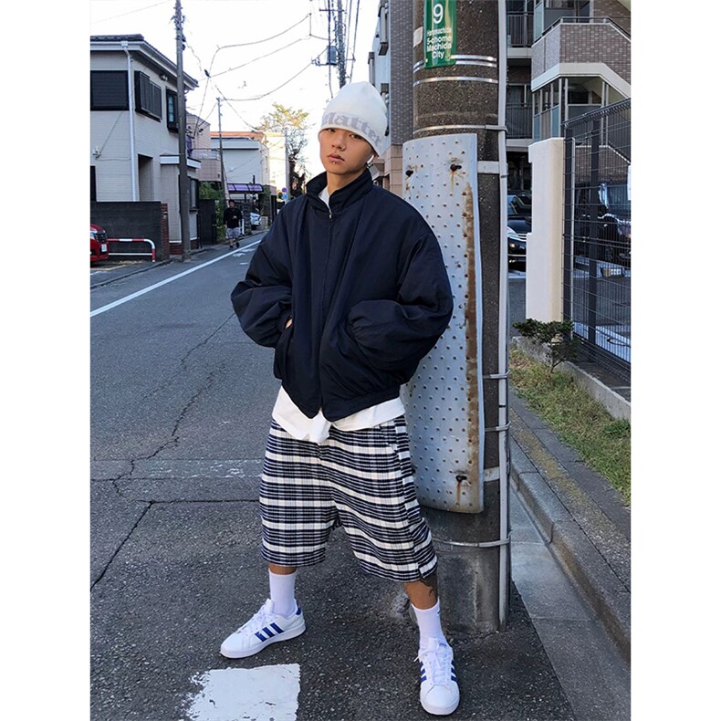 网图有货立领短款夹克棉服男秋冬加厚宽松棉衣外套棉袄A1130-P75,男装夹克,星座1505