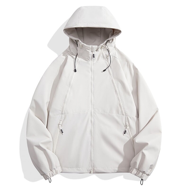 Cityboy情侣 时尚连帽冲锋衣外套夹克 团体班服图片
