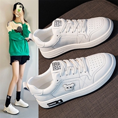 真皮软底小白鞋女2024秋季新款舒适百搭板鞋平底休闲鞋女款运动鞋，女鞋休闲鞋，电商A223