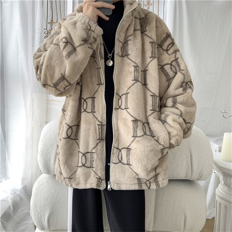 MM3131J/P100棉衣男女棉服毛绒加棉加厚男外套图片