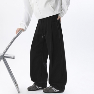 美式高街高品质宽松阔腿牛仔裤  809B-CK31-P48图片