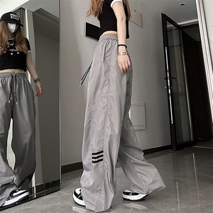 B221 美式ins街头hiphop休闲情侣宽松运动裤子 LK23117-P60 控78图片