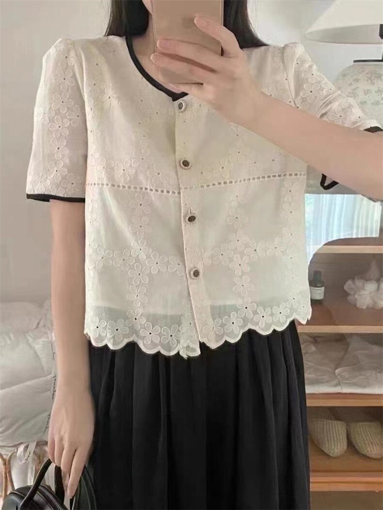 夏季新款印花小衫，其它，格瑞琪