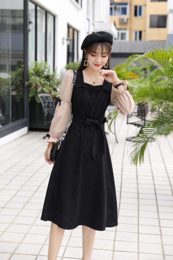 【现货】新款秋装，淑女甜美连衣裙，女装连衣裙，欣卓越