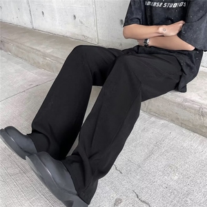 西裤男士韩版潮流直筒垂感百搭帅气2024夏季ins新款长裤K5468-P38图片