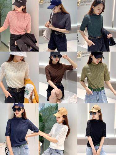 蕾红加衬五分袖，其它，ME.fashion