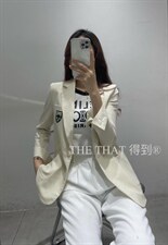 春款西服外套，其它，得到THETHAT