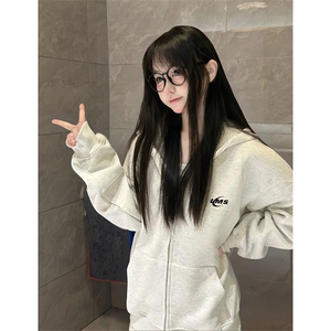 抖音得物高品质 350克秋冬双头双拉链卫衣开衫外套AW7407图片