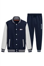 2025秋季新款棒球服运动装情侣学生大码班服XZ102A-4-8618-P95，女装职业装，星座211-2