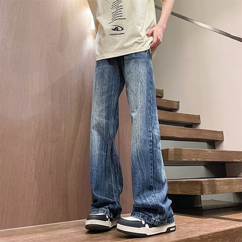 2024美式牛仔裤男款春季长裤潮G5524P50,男装牛仔裤,星座1116-2