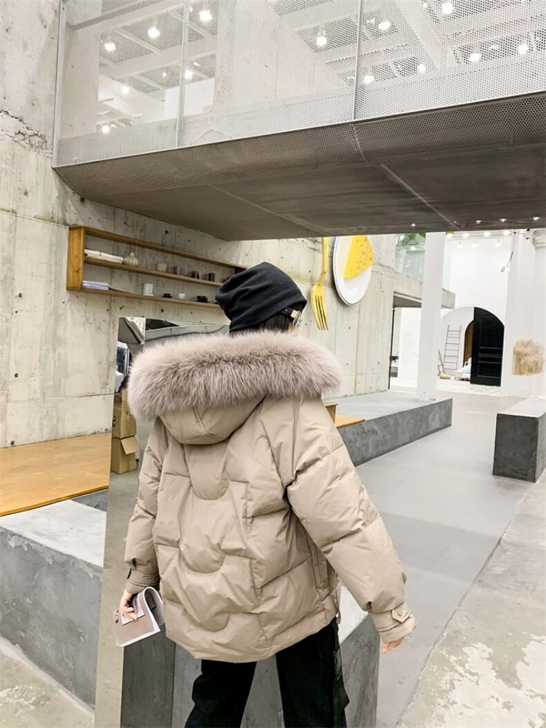 短款毛领羽绒，其它，久意