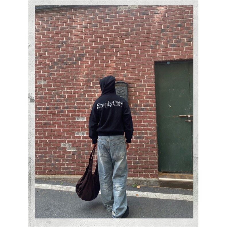 骑士cleanfit短款重磅连帽开衫卫衣男女同款设计高级感外套,女装短外套,星座506A