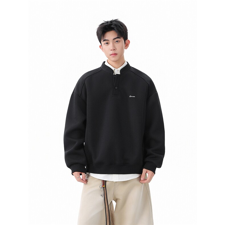 亨利领刺绣卫衣222-2-W119-P58卖88400G，男装卫衣，星座222-2（原202-8）