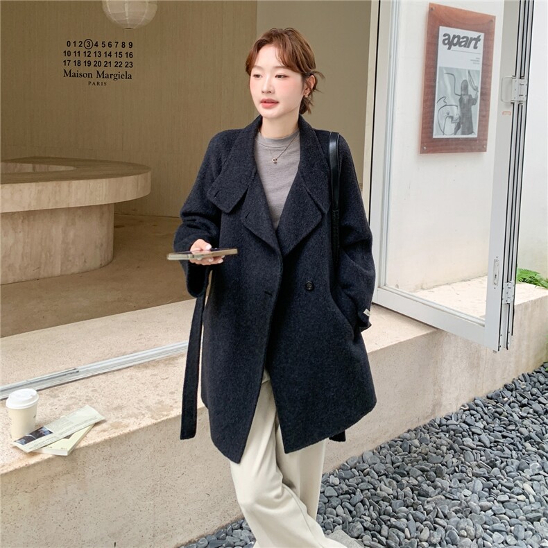 25新款-双面呢大衣-6912-P245-K358,女装毛呢外套,2C168
